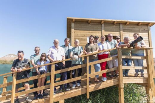La Guardia estrena un mirador de aves accesible en sus lagunas con una inversión de 17.500 euros