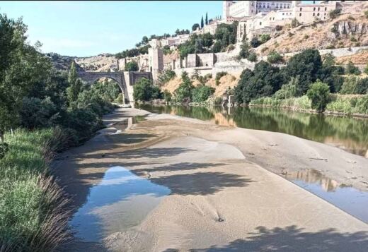 El Tajo se seca y Toledo sigue sin plan de sequía: IU exige respuestas urgentes a las tres administraciones