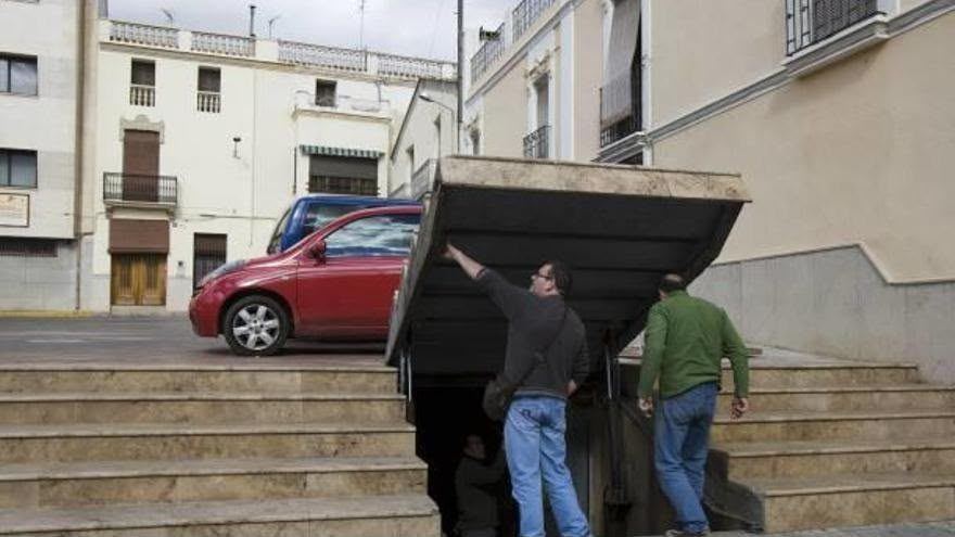 Alberic recupera su cisterna medieval, refugio antiaéreo durante la Guerra Civil, gracias a 210.000 euros de la Diputación