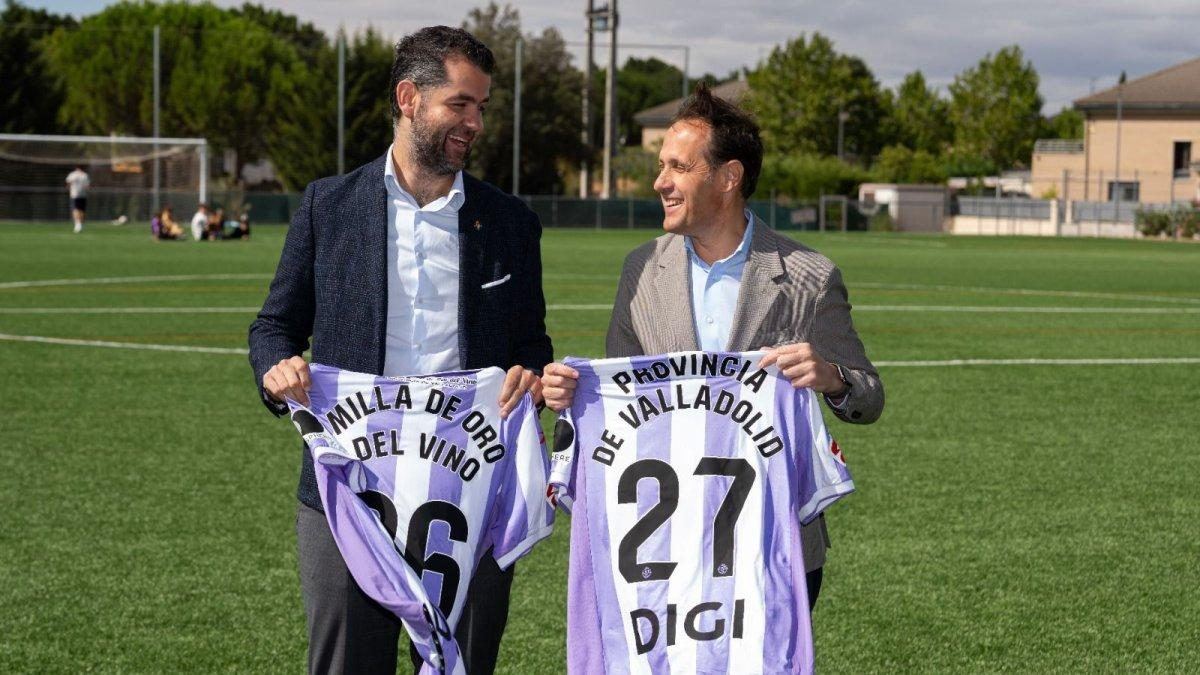 El Real Valladolid lucirá la riqueza vinícola de la provincia en su camiseta a cambio de 120.000 euros