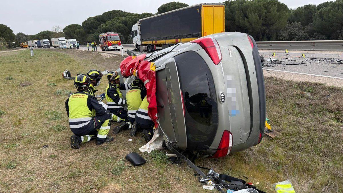 Valladolid casi iguala en siete meses los muertos en carretera de todo el año pasado