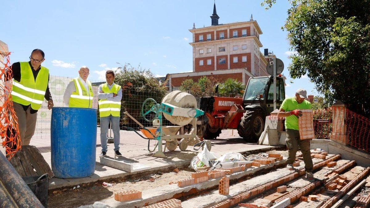 La emblemática escalera del parque Ribera de Castilla se renueva con una inversión de casi 180.000 euros