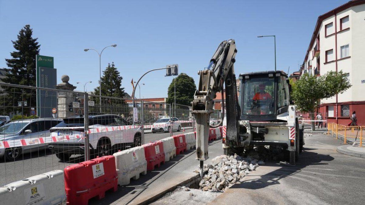 Corte total en la calle Recondo durante dos semanas por las obras de remodelación de la estación Campo Grande