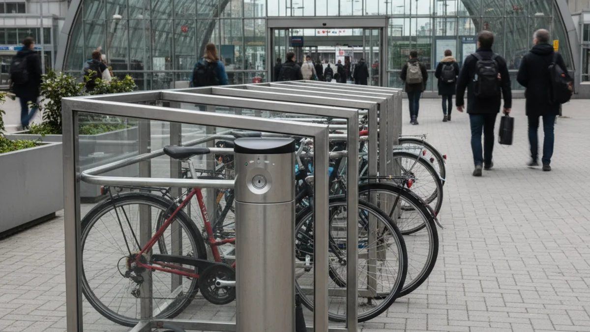Vitoria tendrá un aparcamiento cerrado y vigilado para bicis junto a la estación de tren