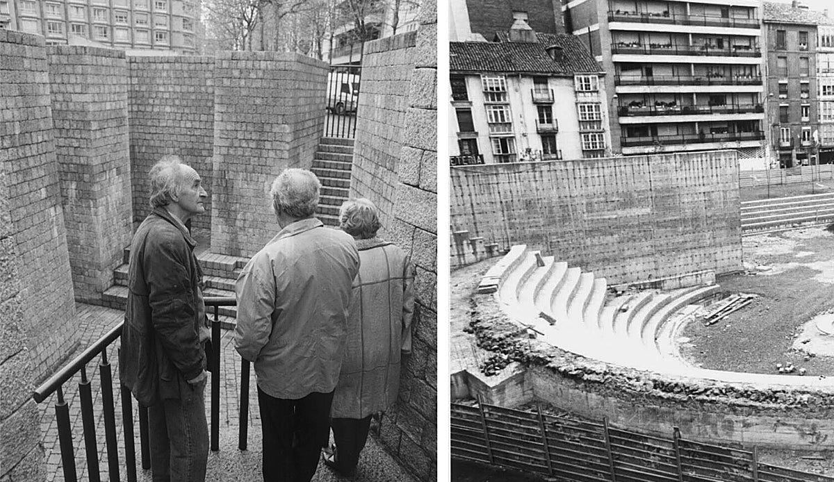 Vitoria recupera la memoria de su plaza más controvertida con una exposición que cumple medio siglo de historia