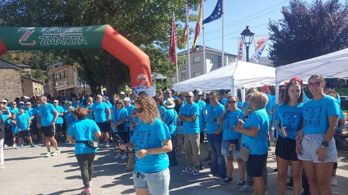 Porto de Sanabria recauda más de 8.000 euros contra el cáncer con casi un millar de participantes
