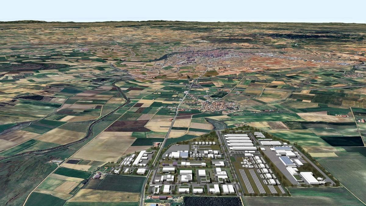 Vecinos y socialistas piden cuentas a la Junta por el gigantesco centro de datos de inteligencia artificial que llegará a Mon