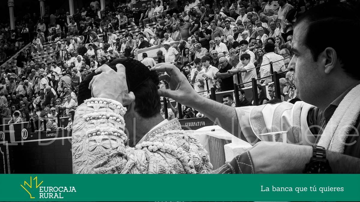 Daniel Luque brilla bajo la lluvia y conquista la Feria Taurina de Albacete con una oreja en el noveno festejo