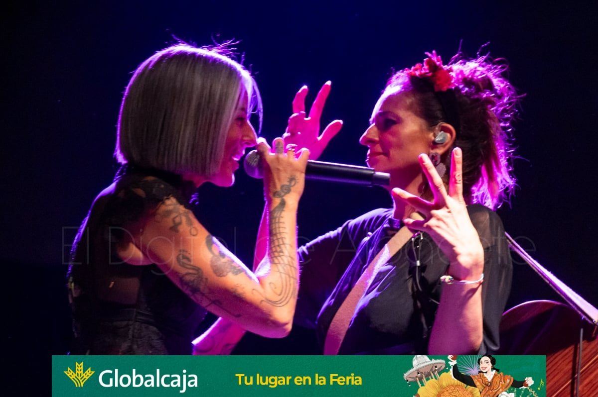 Chambao, Bebe y Aldhara transformaron los Jardinillos en una noche histórica de la Feria de Albacete