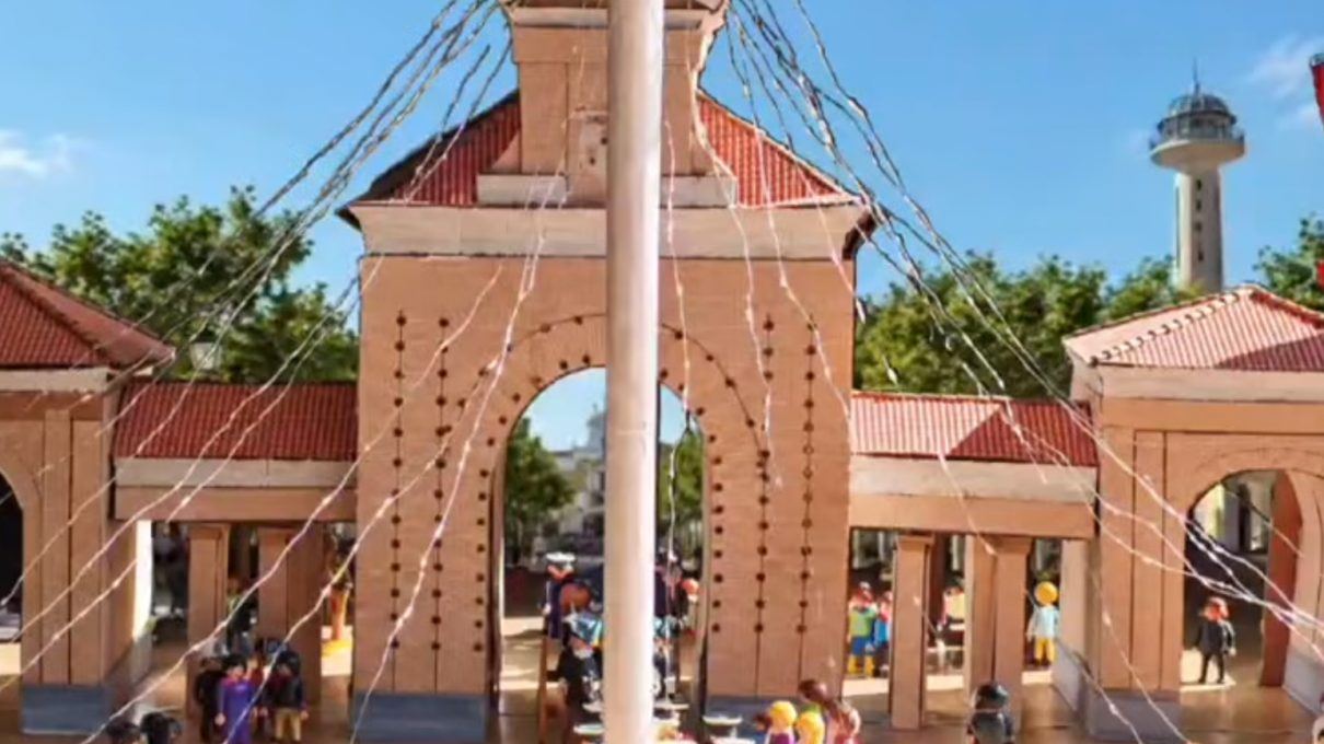 Un albaceteño recrea la Feria entera con 480 Playmobil y no olvida ni las berenjenas de Almagro