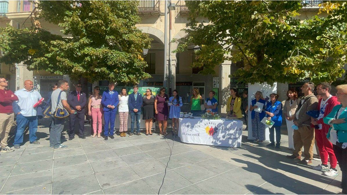 El Barco de Ávila sale a la calle para recordar el Día Mundial del Alzheimer