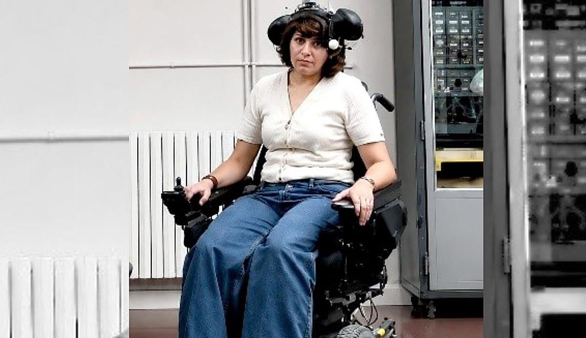 Una burgalesa de 200 euros que devuelve la libertad de movimiento a personas con ELA