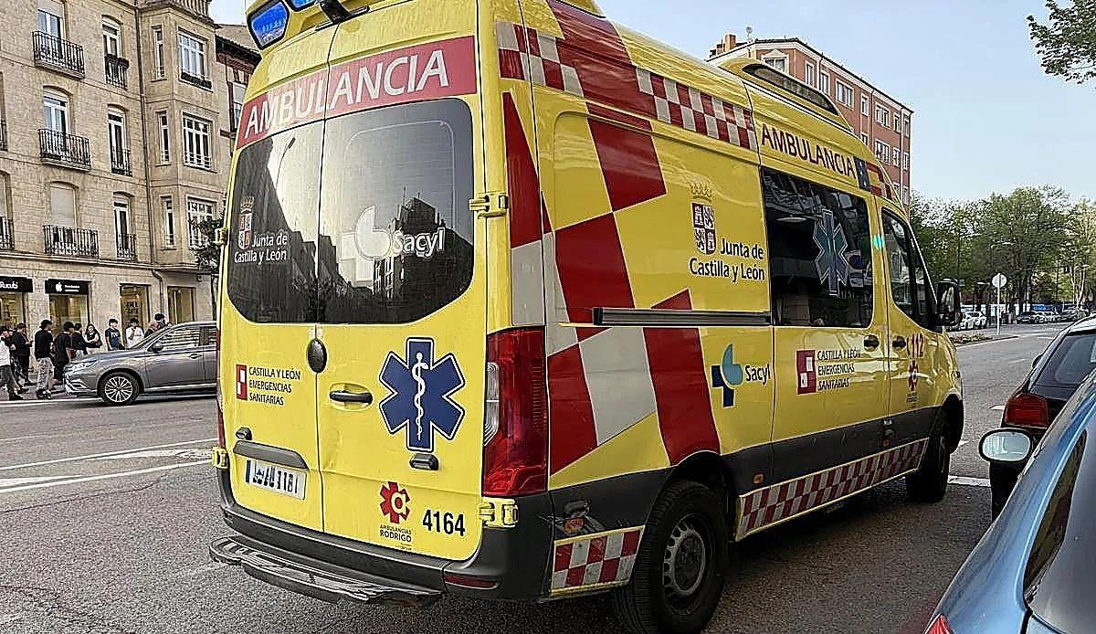 Una anciana de 75 años resulta herida tras ser atropellada en pleno centro de Burgos
