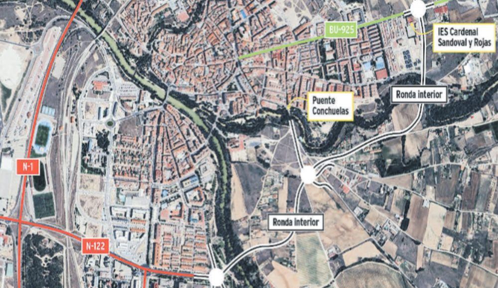Los vecinos del camino Picocho exigen una rotonda para no quedar atrapados por las obras de la ronda interna de Burgos