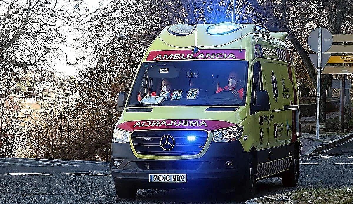Un peatón resulta herido tras ser atropellado por un turismo en Quintanilla del Reboñar
