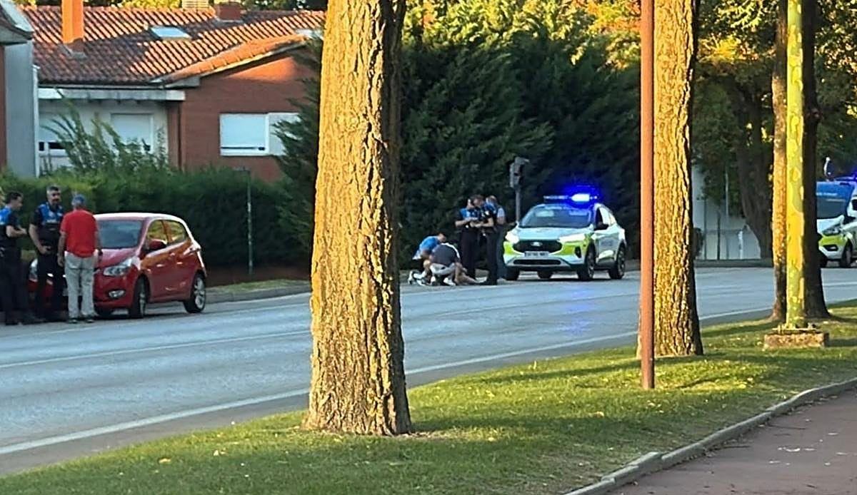 Dos atropellos en una misma tarde dejan a dos mujeres heridas en Burgos