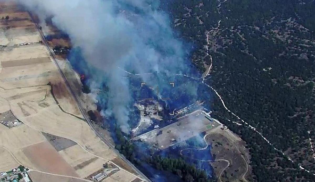 Un fin de semana de fuego: Burgos encadena diez incendios en tres días con dos focos aún sin extinguir