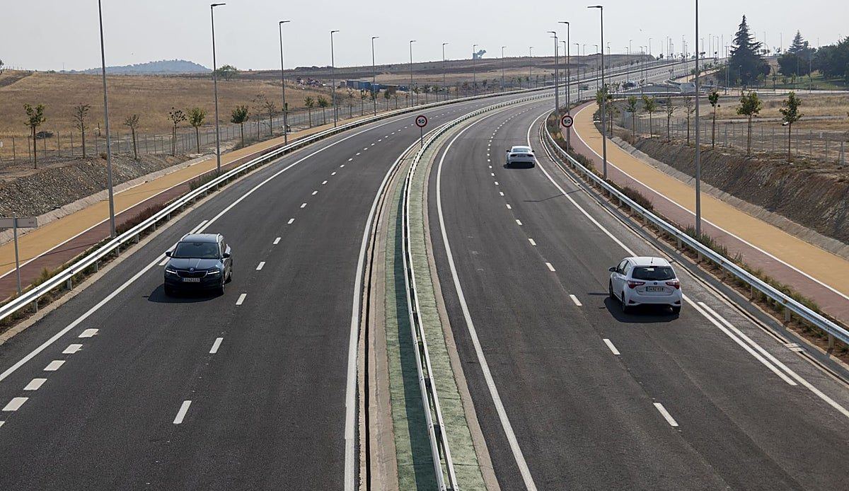 La Ronda Sur de Cáceres no estará completa hasta el verano de 2027 por las dificultades en las obras