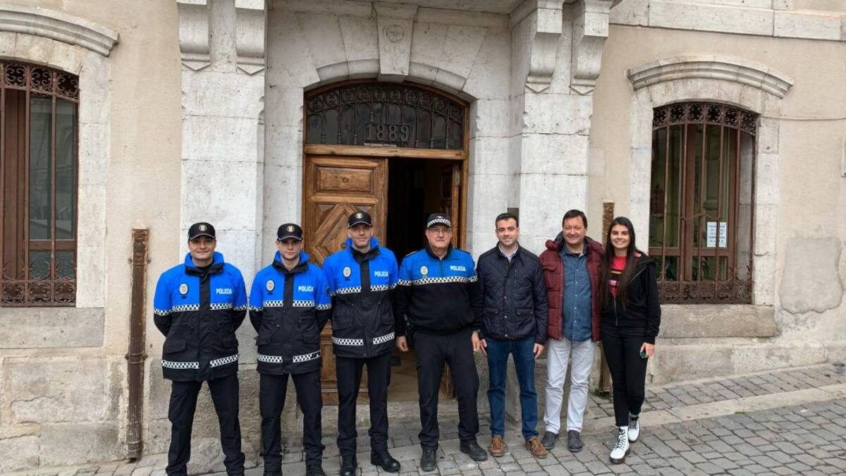 Cuéllar da un paso adelante en la modernización de su Policía Local con unas obras que ya toman forma