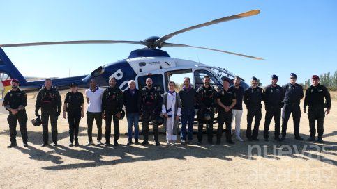 Los GEO y quince aeromodelos conquistan el cielo de Guadalajara en el cierre de las Ferias