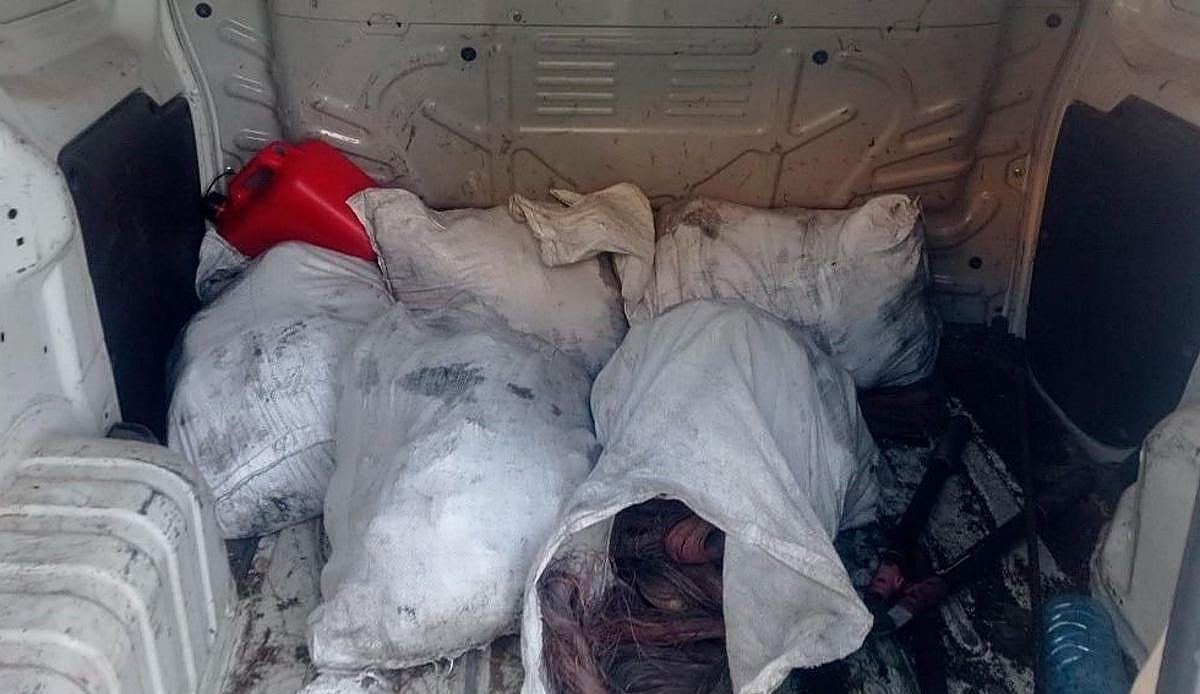 Detenidos con 100 kilos de cobre robado tras una peligrosa huida a toda velocidad por la A-6 en León