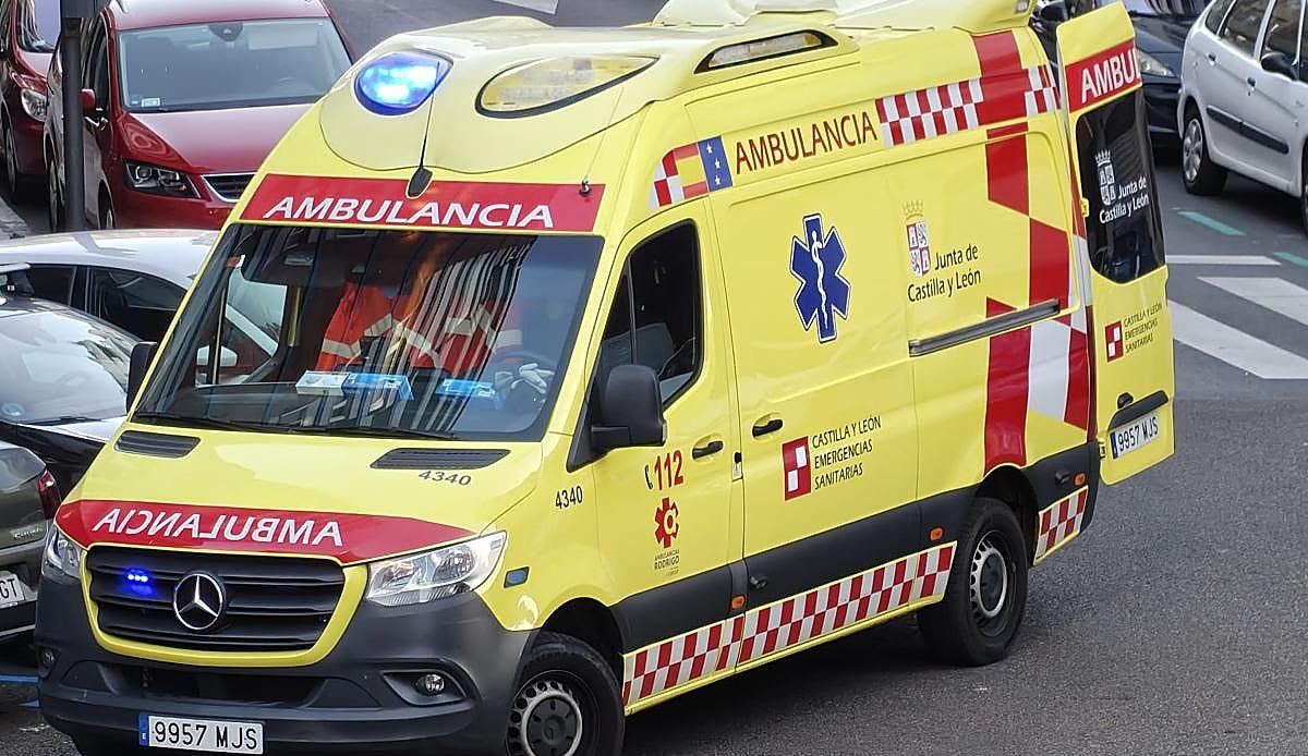 Una furgoneta atropella a una mujer mayor en un paso de cebra de la avenida Mariano Andrés