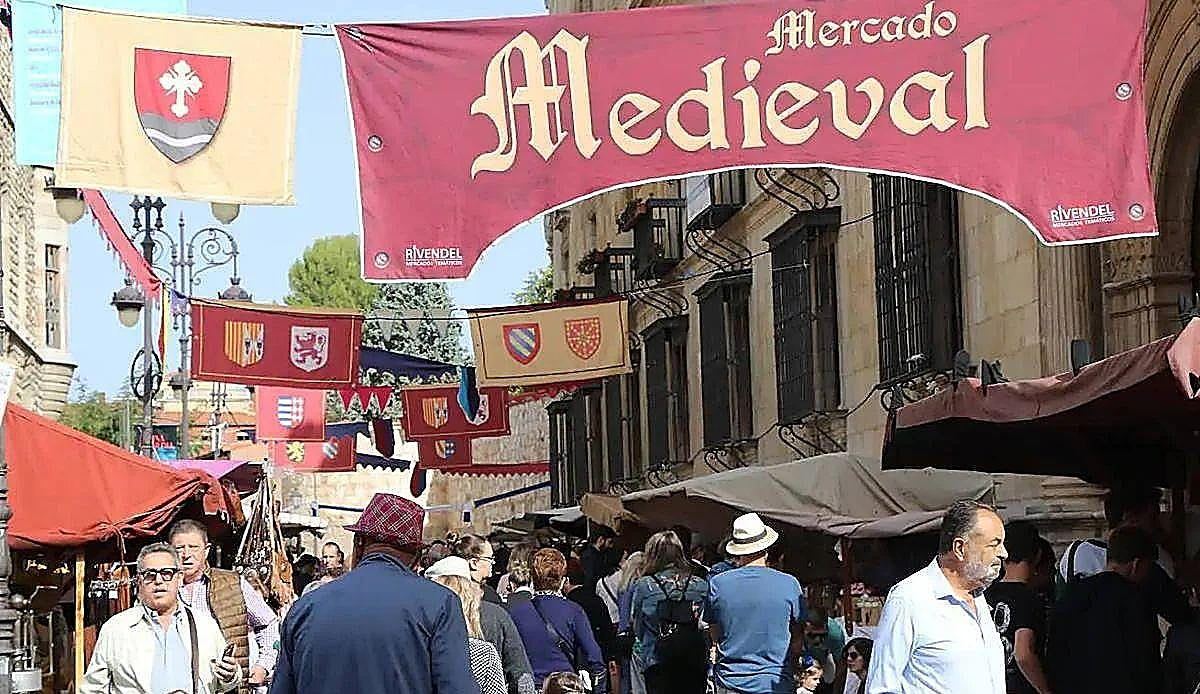 El Mercado Medieval de San Froilán restringe el tráfico en el Casco Histórico de León del 22 al 29 de septiembre