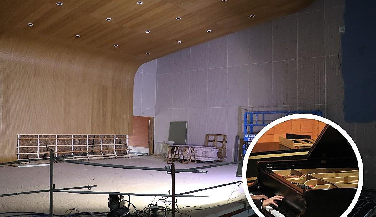 El conservatorio de León necesita dos millones en equipamiento: el nuevo edificio puede quedarse vacío de instrumentos
