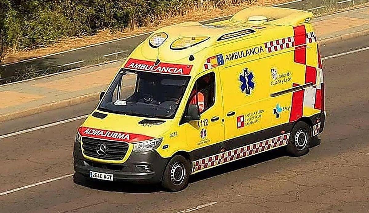 Un choque en cadena en la N-625 a su paso por Villaquilambre deja dos heridos este domingo