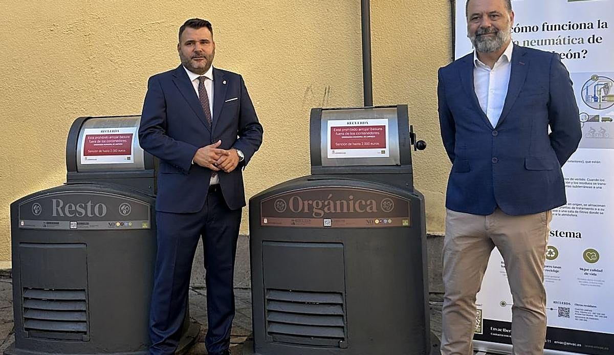 León da un paso verde: su red de tuberías subterráneas ya separa los residuos orgánicos del resto de basura