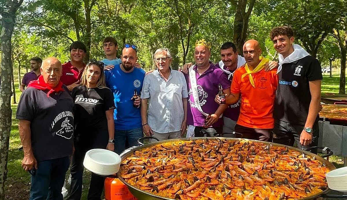 La Virgen del Camino despide sus fiestas patronales con mercado artesanal, lucha leonesa y una gran chocolatada final