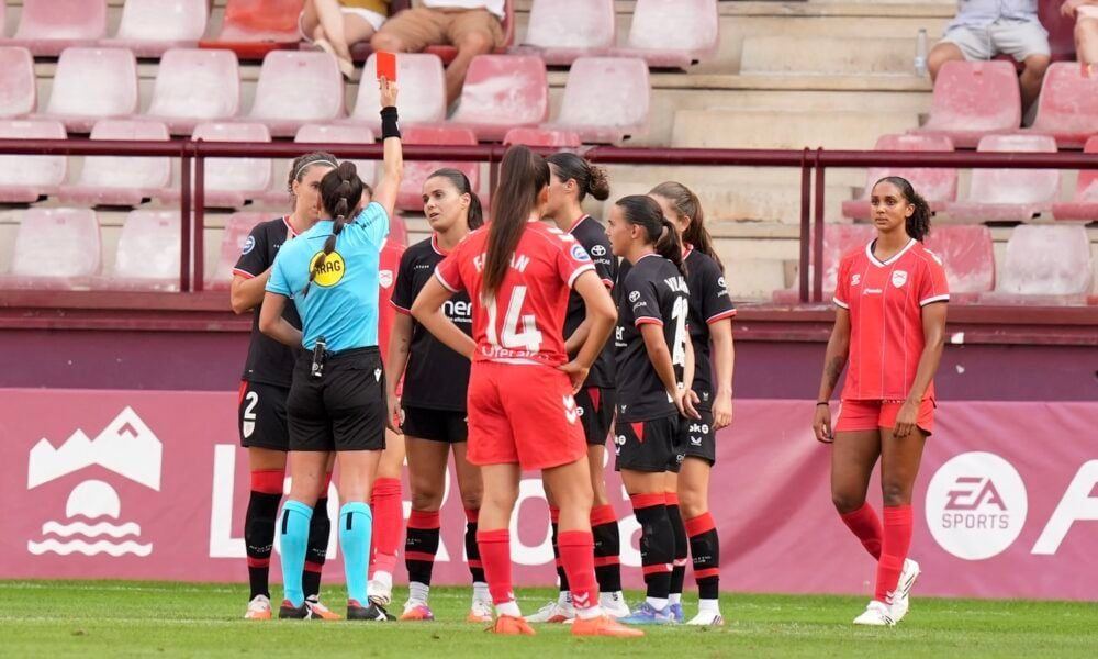 El Logroño United no sabe castigar: 75 minutos con una más y sin gol en Las Gaunas