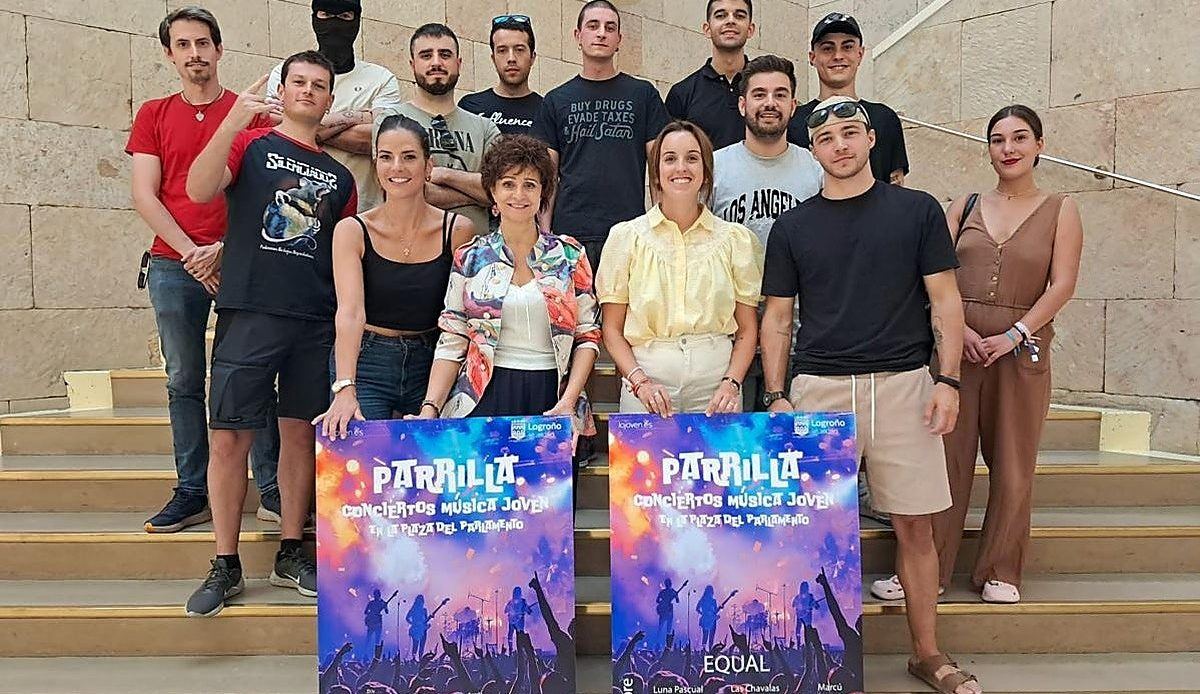 La Plaza del Parlamento se convierte en escenario de fiesta con el festival 'Parrilla' durante San Mateo