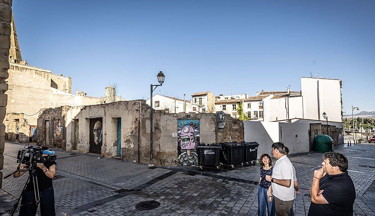 El PSOE exige al Ayuntamiento de Logroño que desbloquee cinco solares vacíos para construir vivienda asequible