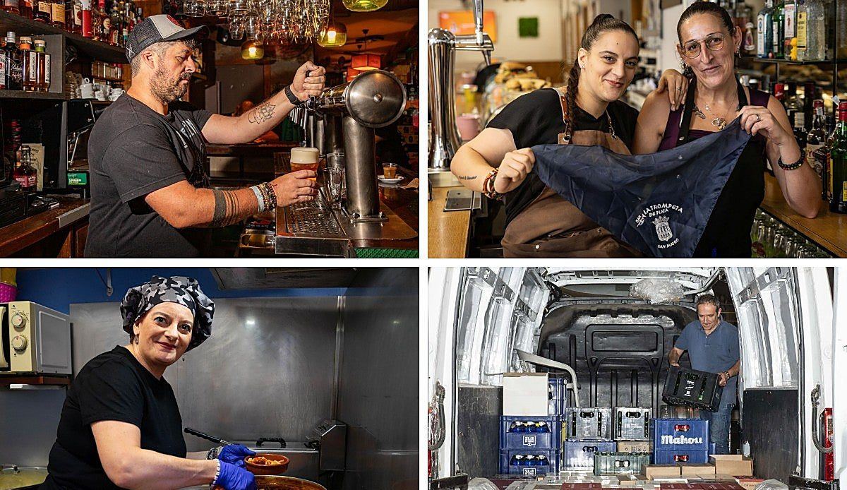 Los que trabajan para que Logroño disfrute: la hostelería, motor invisible de San Mateo