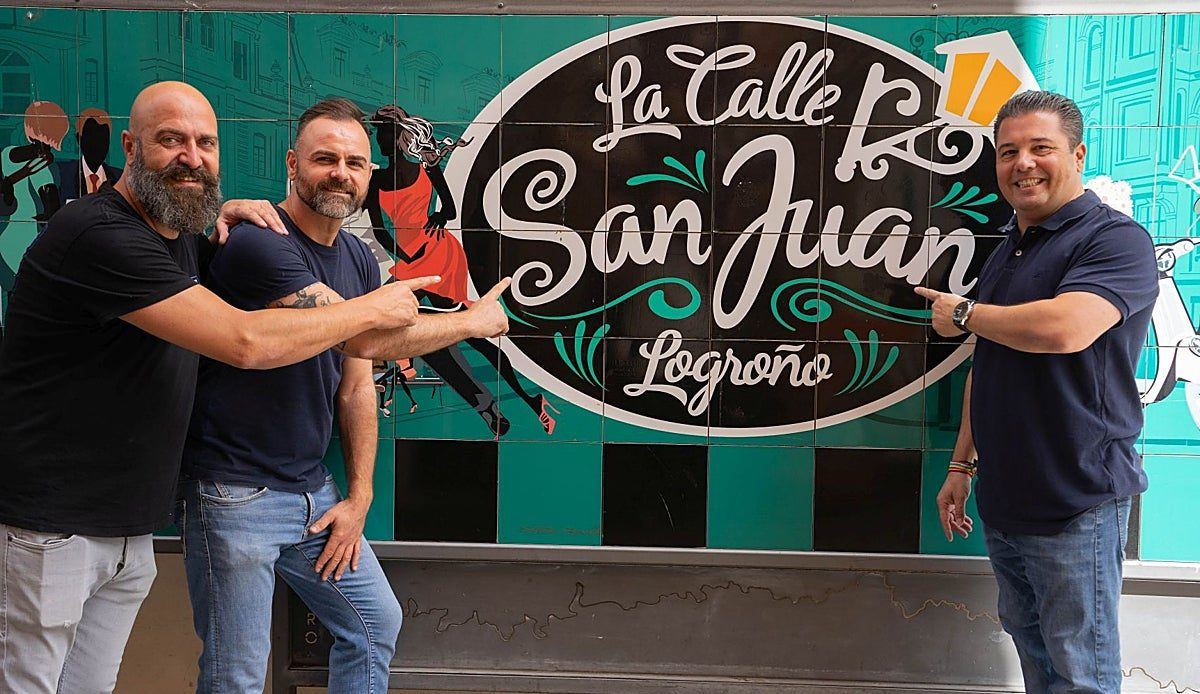 La calle San Juan se convierte en el epicentro hostelero de las fiestas de San Mateo en Logroño