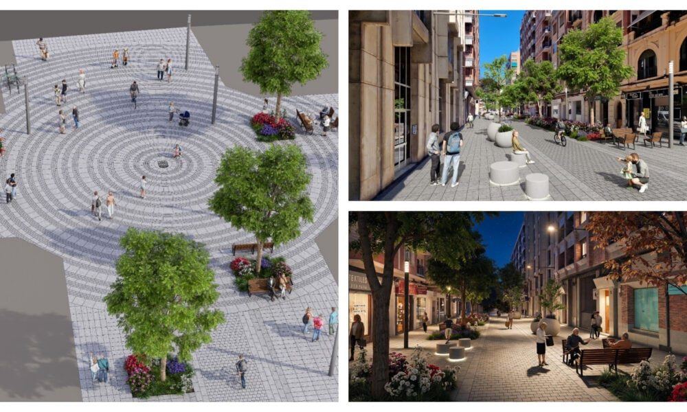 Logroño invertirá 3,1 millones en transformar el corazón de las Cien Tiendas a partir de principios de 2027