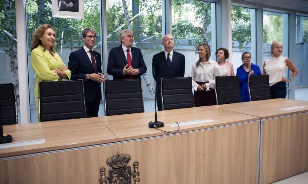 El Palacio de Justicia de Logroño estrena una sala de 280 plazas para celebrar los grandes juicios de La Rioja