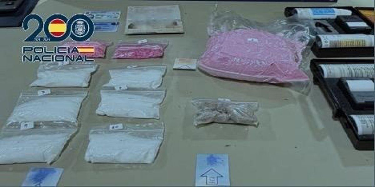 Pillada con diez bolsas de droga en Méndez Álvaro cuando se disponía a viajar en autobús hasta Roma