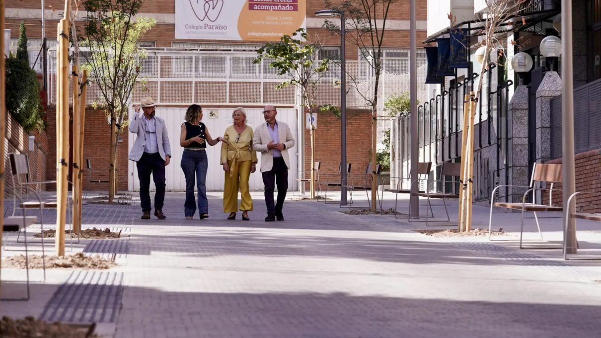 El colegio Paraíso Sagrados Corazones estrena calles más seguras y verdes en pleno corazón de Chamartín