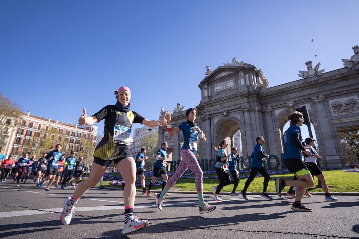Madrid paraliza el centro este domingo: 10.000 corredores toman las calles en la 18ª edición de 'Ibercaja Madrid corre por Ma