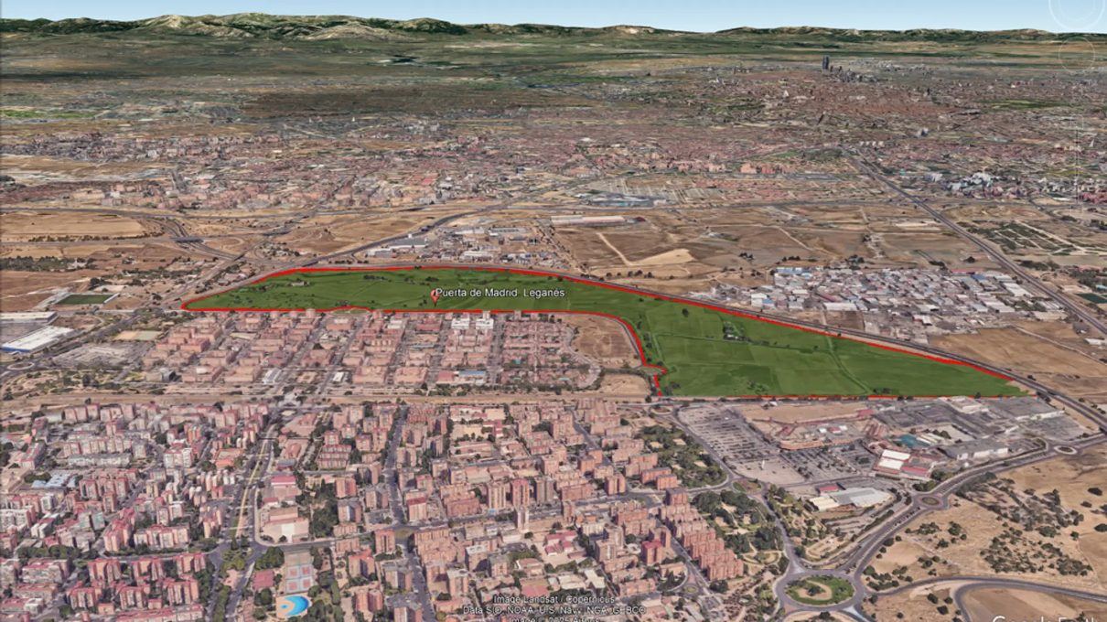 Leganés levantará 4.000 viviendas en un nuevo barrio verde junto al Arroyo Butarque