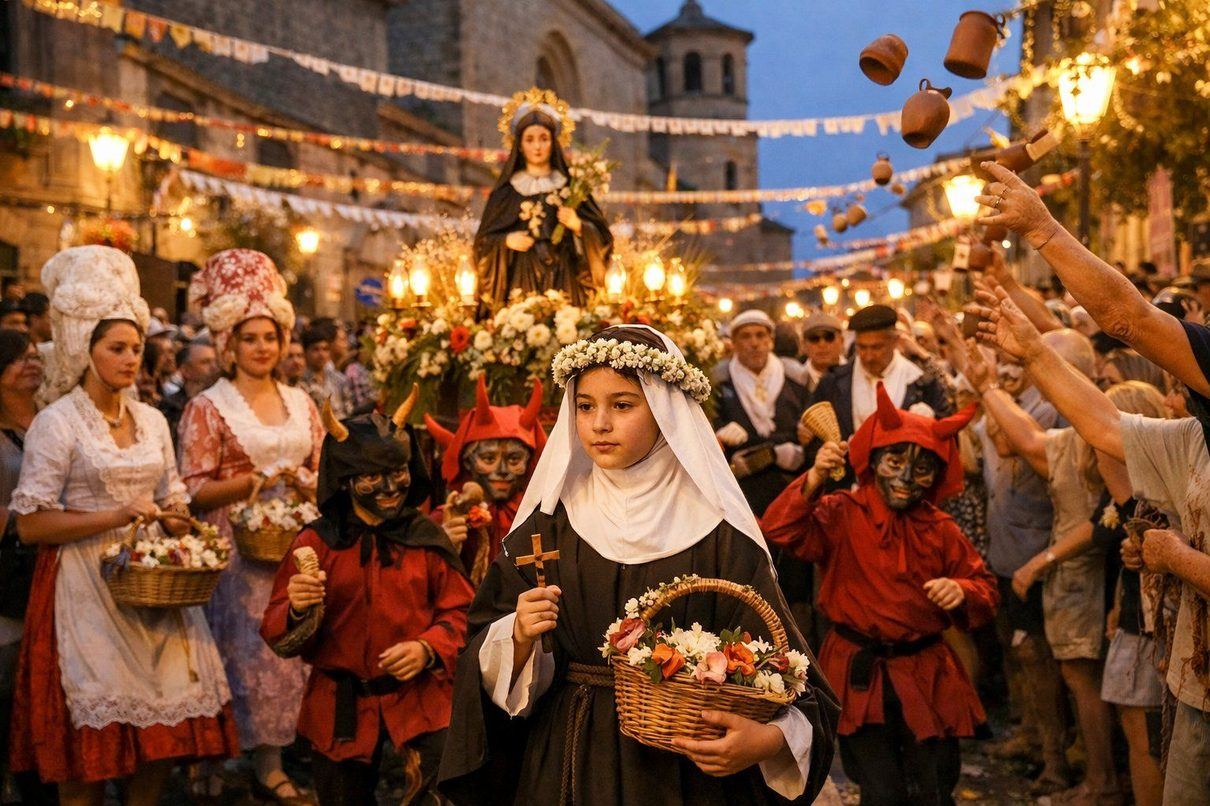 Santa Margalida revive su fiesta más emotiva con la 334ª edición de la procesión más emblemática de Mallorca