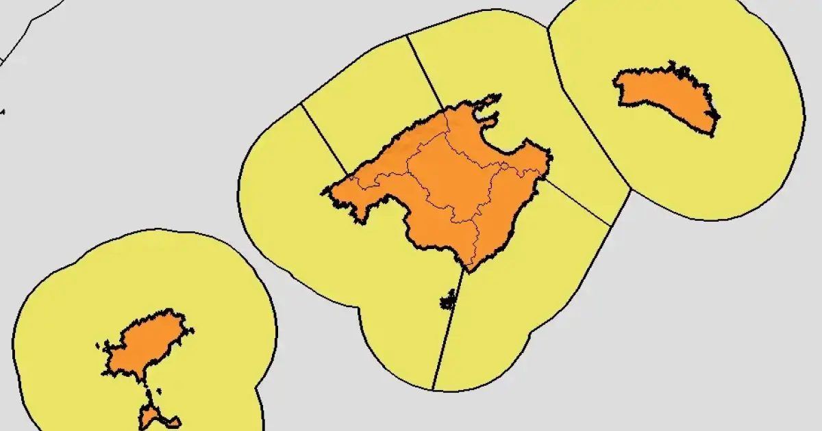 Cinco alertas meteorológicas convierten este miércoles en el día más peligroso del año en Menorca