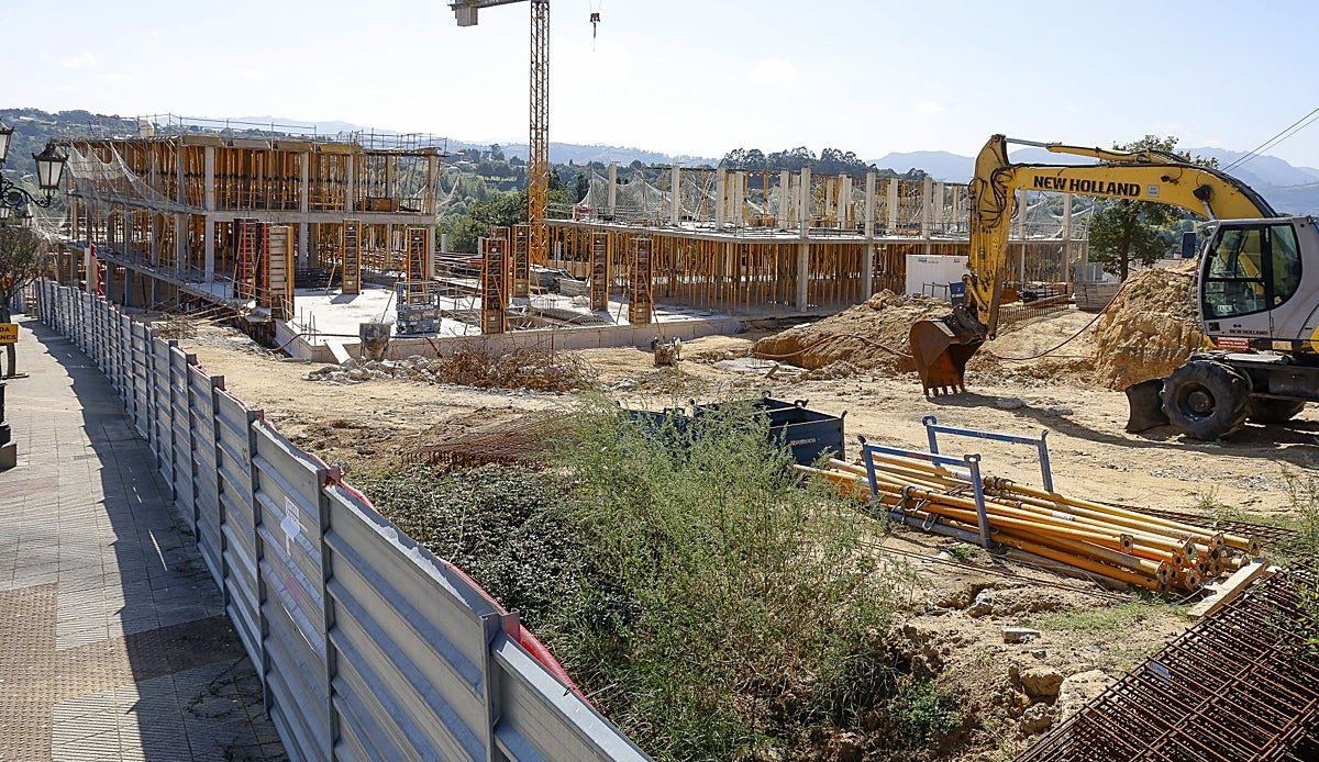El nuevo colegio de educación especial de Montecerrao toma forma con más de 20 millones invertidos y entrega prevista para 20