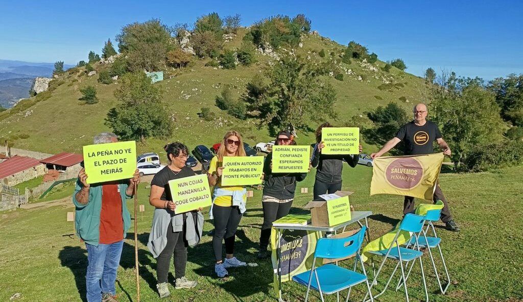 Salvemos Peñamayor responde al Principado: "No pusimos en peligro a nadie" y pide anular el permiso minero Astur A