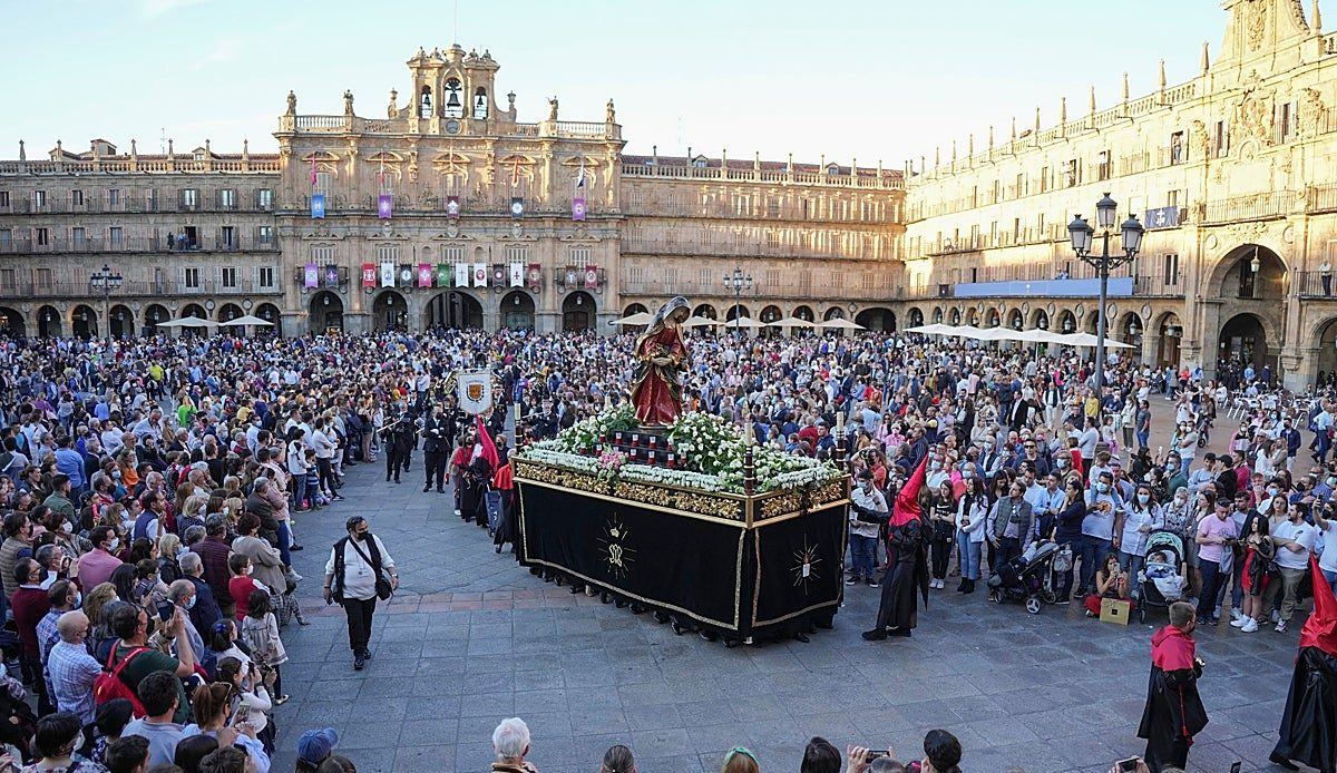 La 'Vía Áurea' desplegará cerca de veinte imágenes por Salamanca el sábado en un cortejo que se extenderá más de tres horas