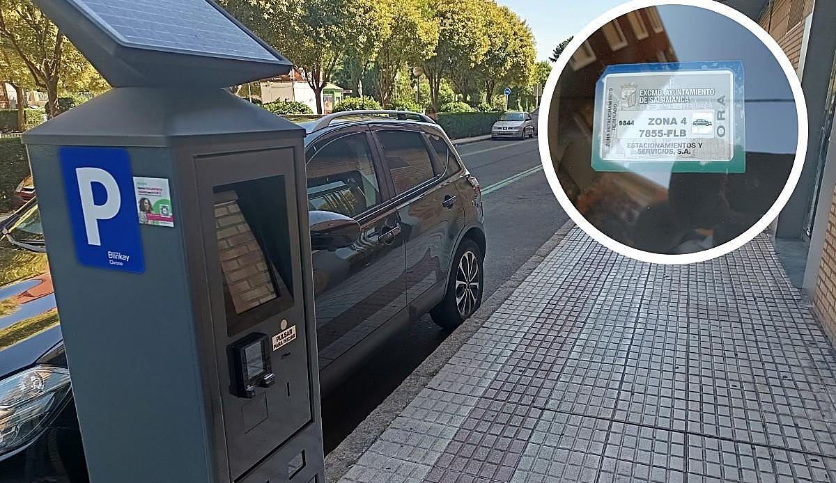 Doscientas sesenta familias de Salamanca ya aparcen casi gratis desde que llegaron los parquímetros a sus barrios