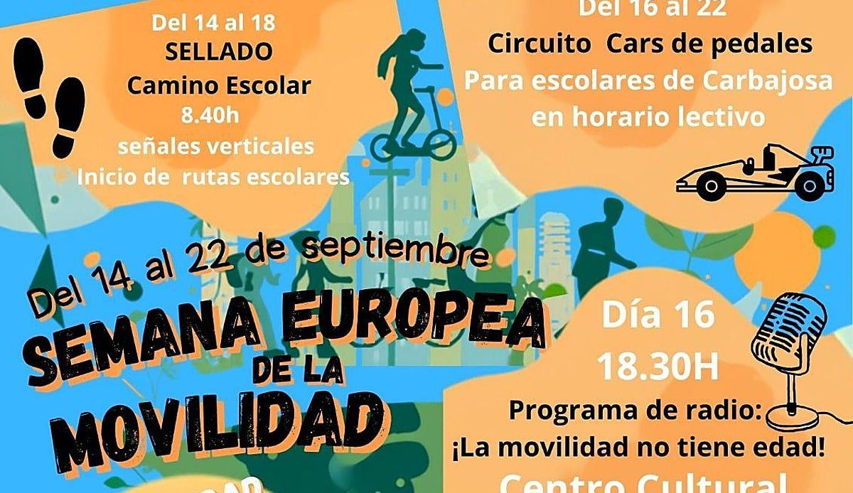 Karts, biketrial y pasaportes escolares: Carbajosa de la Sagrada despliega una agenda llena de actividades para la Semana Eur