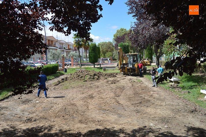 Ciudad Rodrigo renueva sus zonas de juego: el Valle de San Martín estrena nuevo parque infantil